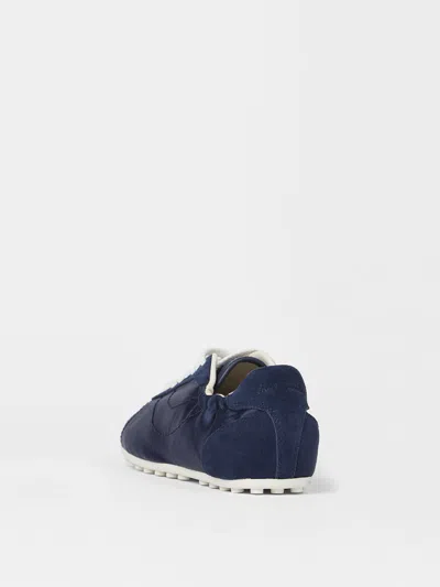 Paul Smith Bizou Panelled Sneakers In Blue