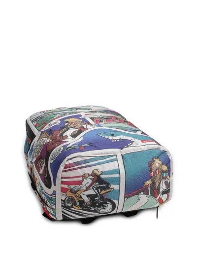 Sprayground 305 Retro Comic Dlxr Backpack In Multi