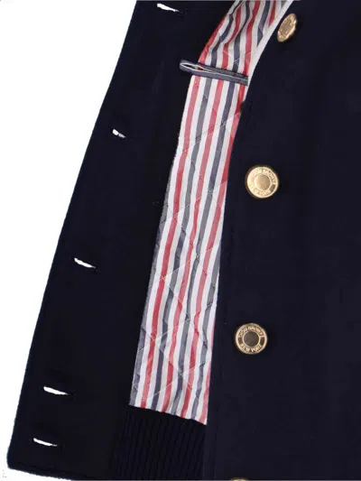 Thom Browne Varsity Bomber Jacket In Multi