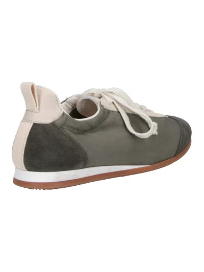 Uma Wang Low Top Sneakers Contrast Sole Pull Tab In Multi