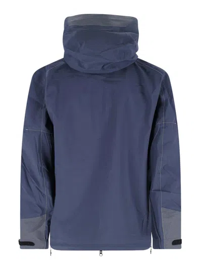 And Wander Pertex Shield Waterproof Jacket In Blue