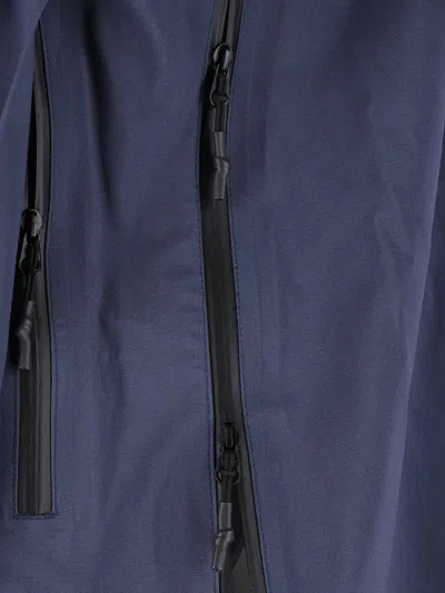 And Wander Pertex Shield Waterproof Jacket In Blue