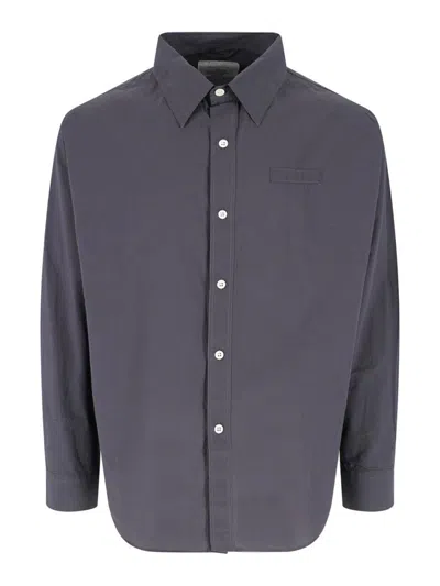 Mfpen Executive Check-pattern Shirt In Blue