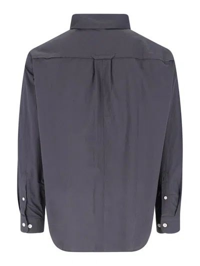 Mfpen Executive Check-pattern Shirt In Blue