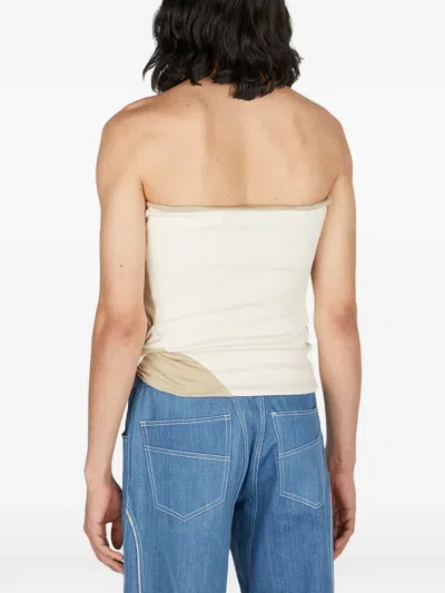 Rusfrcade Beige Top In Multi