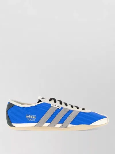 Adidas Originals Blue Song For The Mute Edition Tokyo Sneakers In Animal Print