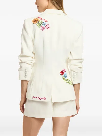 Cinq À Sept Cinq A Sept Celeste Vine Scrunched Cheyenne Blazer In Multi