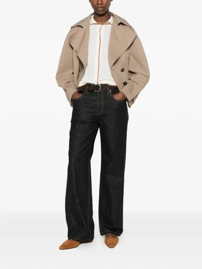 Max Mara Studio Silk-wool Blend Sweater In White