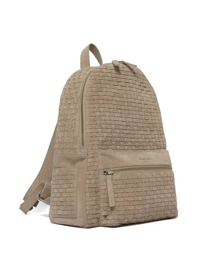 Orciani Laio Peach Backpack In Neutral
