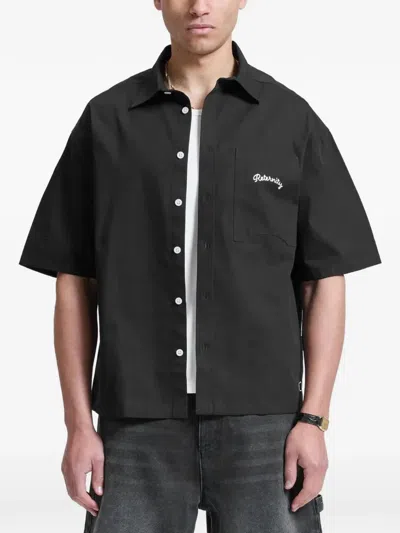 Reternity Le Progres Logo-print Shirt In Black
