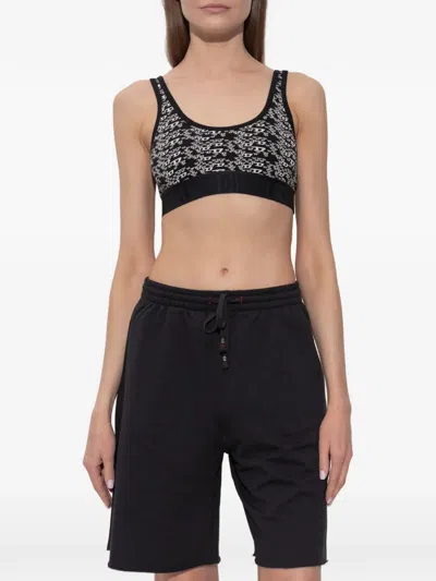 Diesel Logo-print Bra In Multi