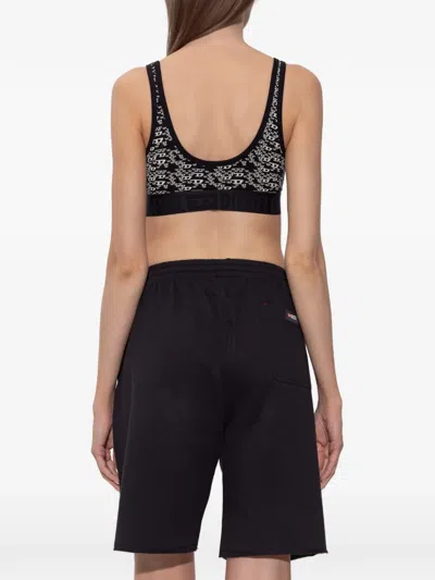 Diesel Logo-print Bra In Multi
