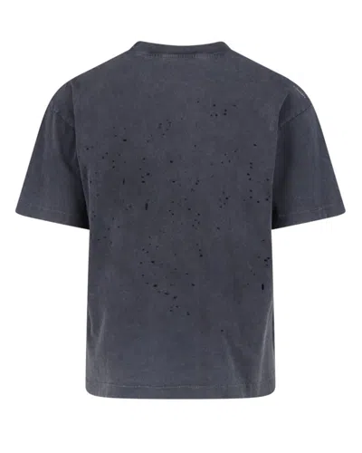 Satisfy T-shirt Mothtech Aged Black In Gray