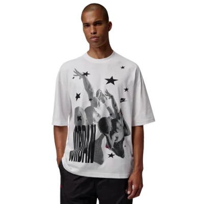 Jordan Men's  Oversized T-shirt In Gray