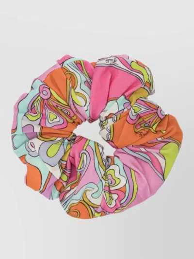Pucci Mini Ethereal Print Stretch Accessory In Pink