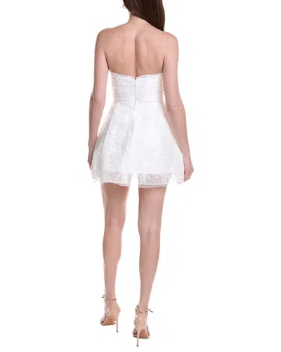 Bardot Franca Strapless Lace Minidress In White