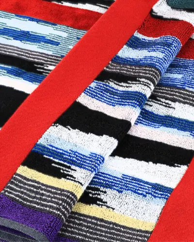Missoni Clint Cotton Beach Towel In Multi