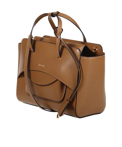 Hidesins Flap M Structured Tote Bag In Pattern