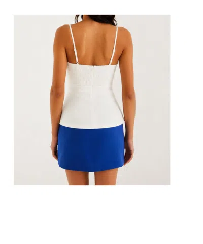 Farm Rio Solid Color Camisole In White