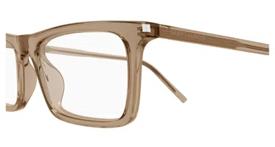 Saint Laurent Full Frame Plain Mirror In Nude