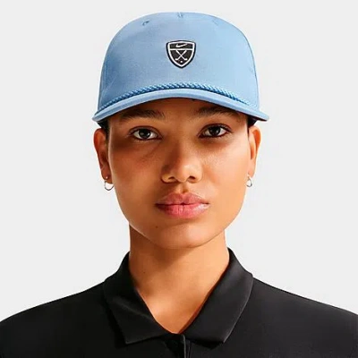 Nike Pro Golf Par Unstructured Snapback Hat In Blue