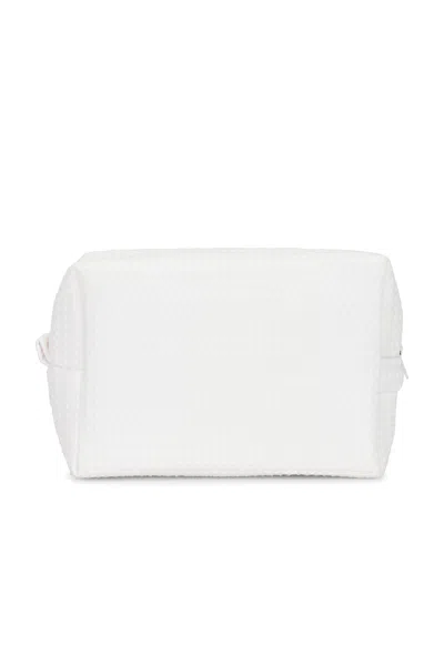 Abbode The Hamptons Waffle Pouch In White