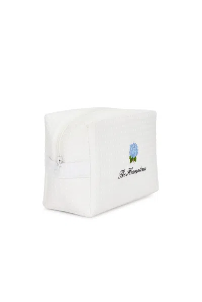Abbode The Hamptons Waffle Pouch In White