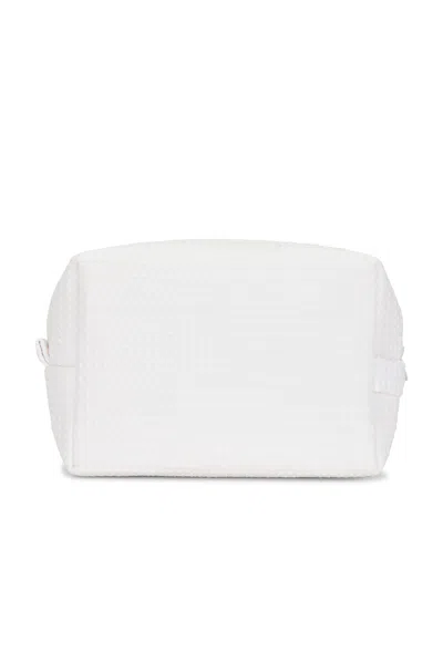 Abbode Down The Shore Waffle Pouch In White