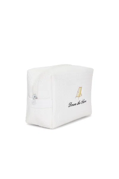 Abbode Down The Shore Waffle Pouch In White