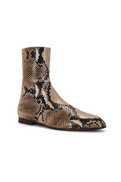 Khaite Colt Ankle Boot In Multi