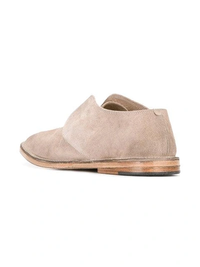 Shop Marsèll Concealed Lace-up Loafers In Neutrals