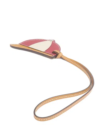 Pre-owned Hermes Paddock Bombe Charm In Neutral