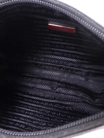 Pre-owned Prada Re-edition 2000 Shoulder Bag In Black