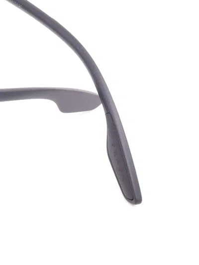 Pre-owned Prada Pilot-frame Sunglasses In Black