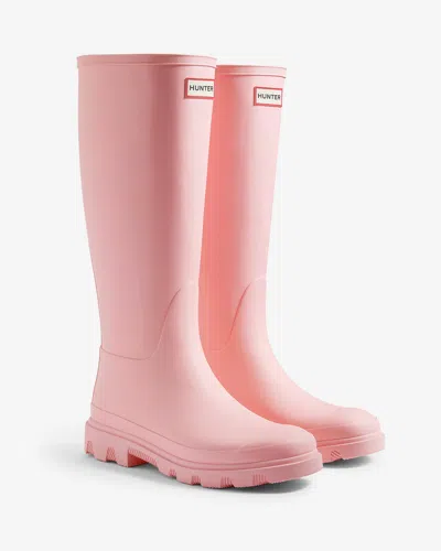 Hunter Downpour Tall Boot | Pink | Size: In Pink