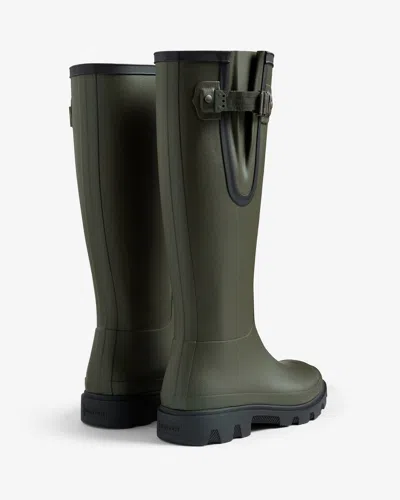 Hunter Downpour Adjustable Boot | Green | Size: In Multi