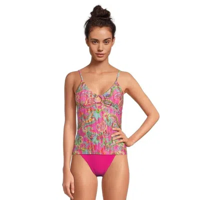 Becca Polynesia Tankini Top In Multi