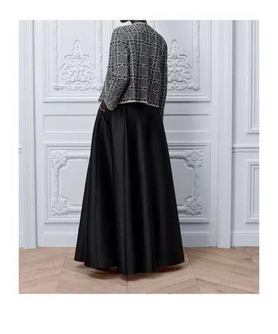 Dior Macrocannage Cropped Jacket In Multi