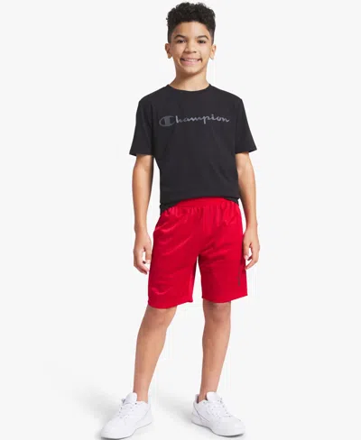 Champion Big Kid Boys Pull-on Short In Red