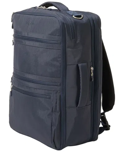Baggallini Modern Convertible Small Backpack Messenger In Blue