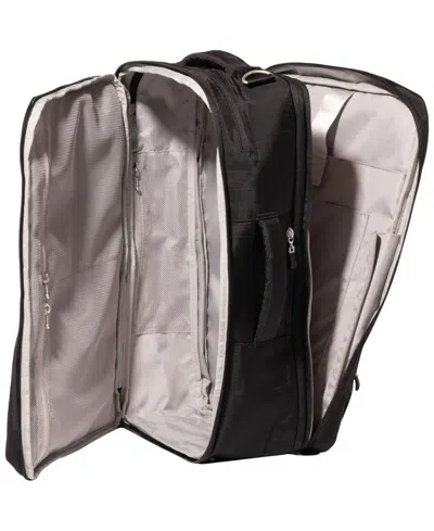 Baggallini Modern Convertible Small Backpack Messenger In Black