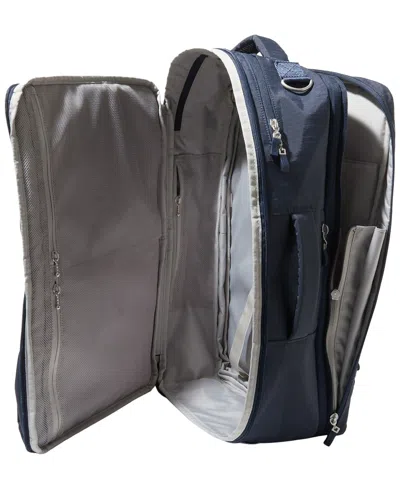 Baggallini Modern Convertible Small Backpack Messenger In Blue