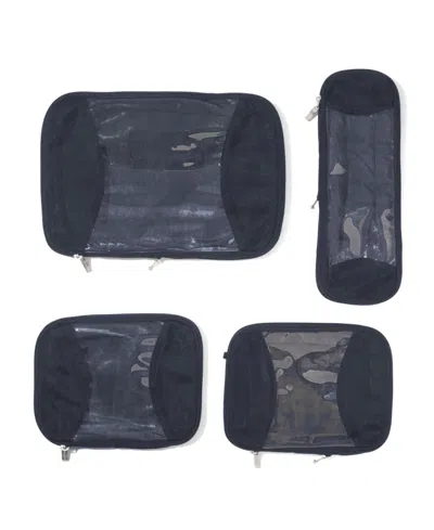 Baggallini Zipper Compression 4-piece Cube Set In Multi