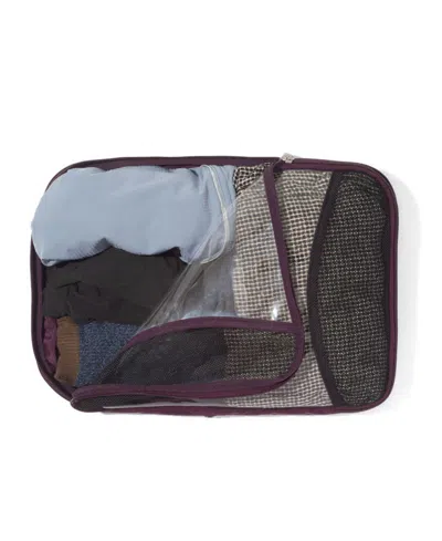 Baggallini Zipper Compression 4-piece Cube Set In Multi
