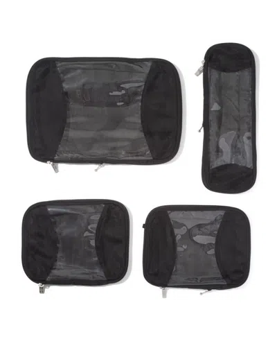 Baggallini Zipper Compression 4-piece Cube Set In Multi