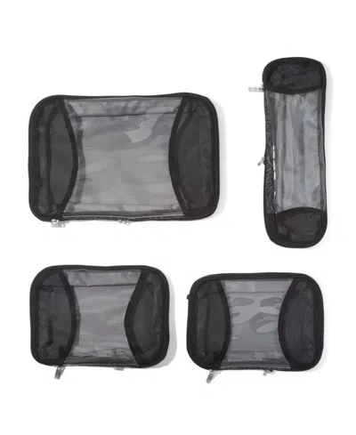 Baggallini Zipper Compression 4-piece Cube Set In Multi