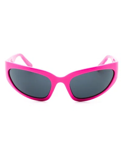 Marc Jacobs Rectangle-frame Sunglasses In Pink