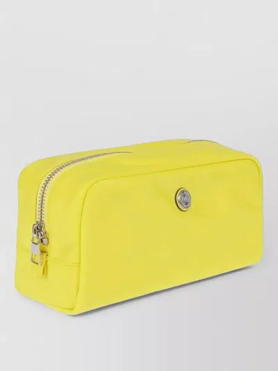 Tory Burch Medium Rectangular Cosmetic Clutch Bag In Yellow