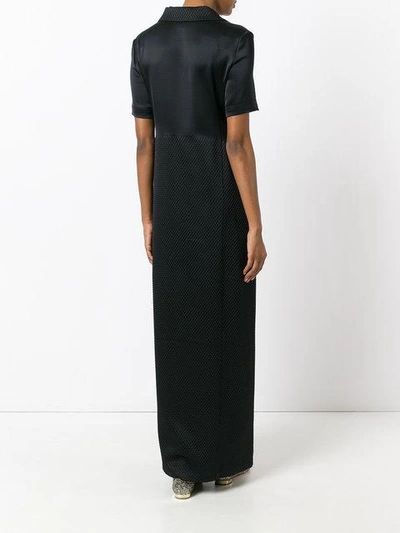 Shop Area Shortsleeved Maxi Shirt Dress - Black