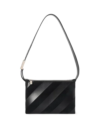 Off-white Sandbag 404 Diagonal Bag In Black